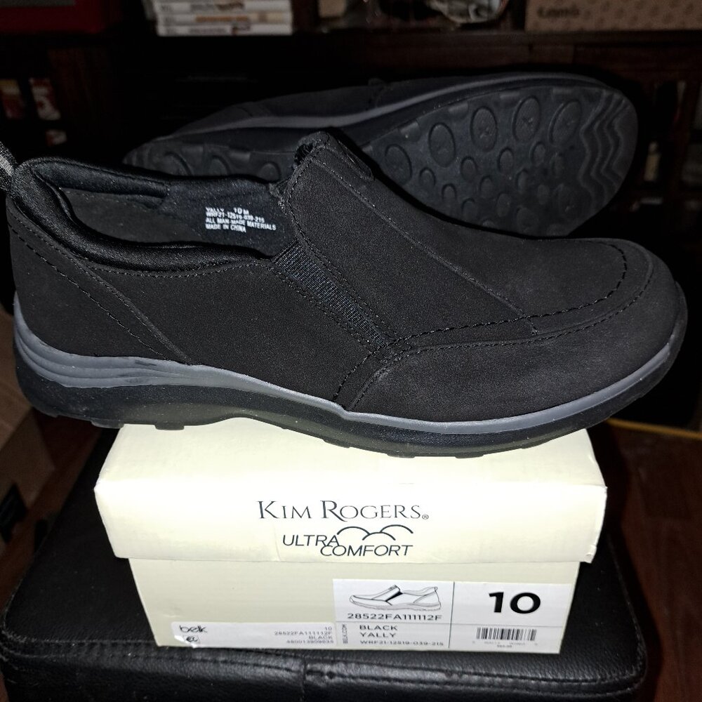 Kim Rogers Ultra Comfort Ryka Style Slip On Suede Sneakers